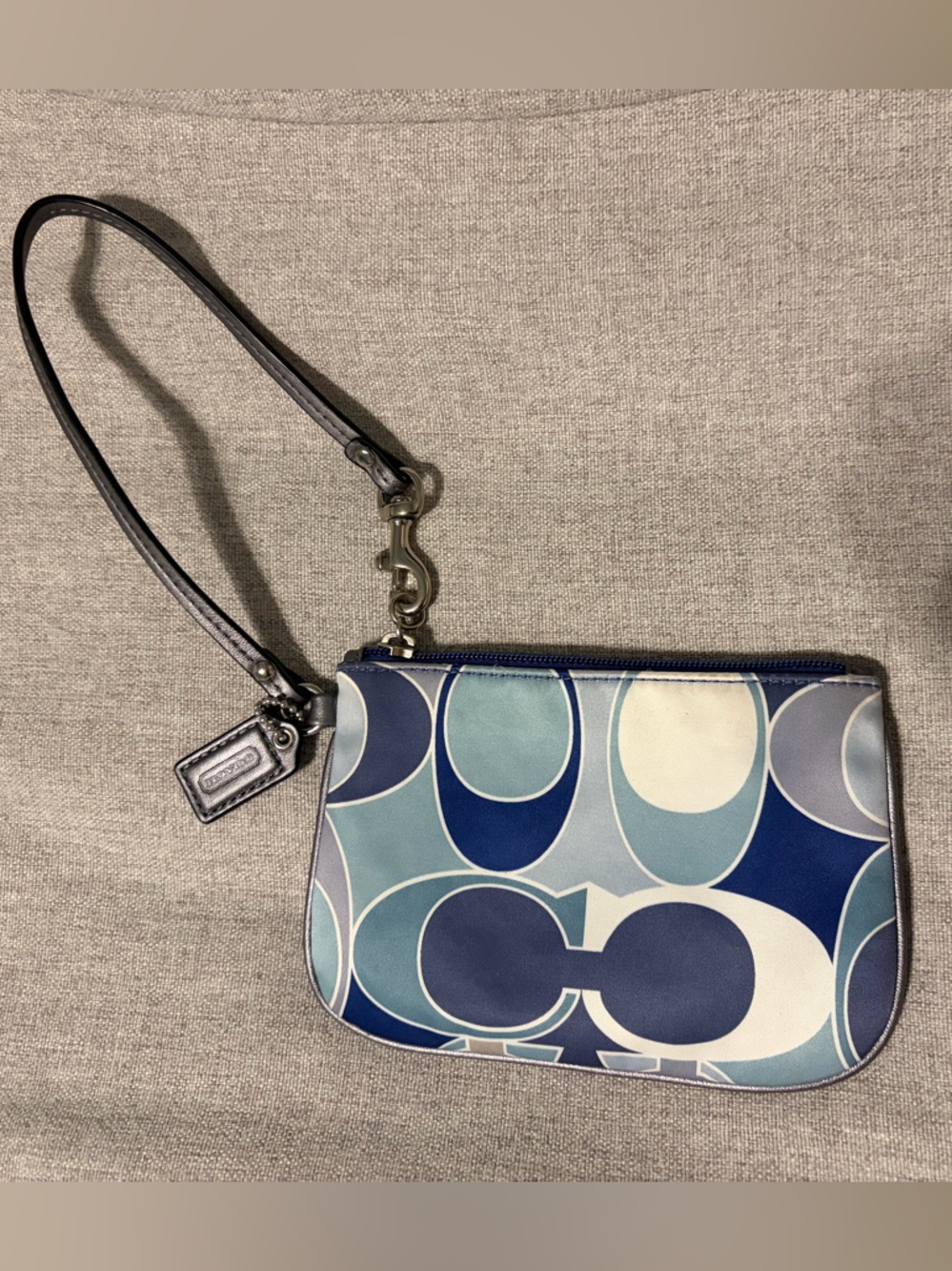 Coach Ashley Scarf Print Wristlet